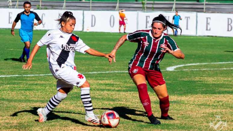 A meio-campista Nayra Pimentinha chegou ao Vasco no ano passado (João Pedro Isidro/Vasco)