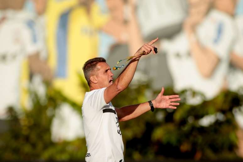 Vagner Mancini comandou treino do Corinthians nesta sexta-feira (30) (Foto: Rodrigo Coca/Ag.Corinthians)