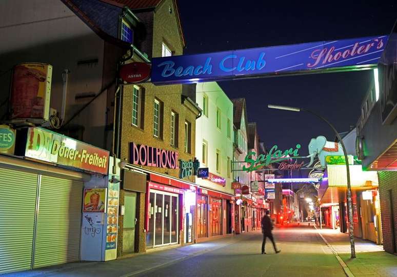 Lockdown nas ruas de Hamburgo, Alemanha
23/04/2021
REUTERS/Fabian Bimmer