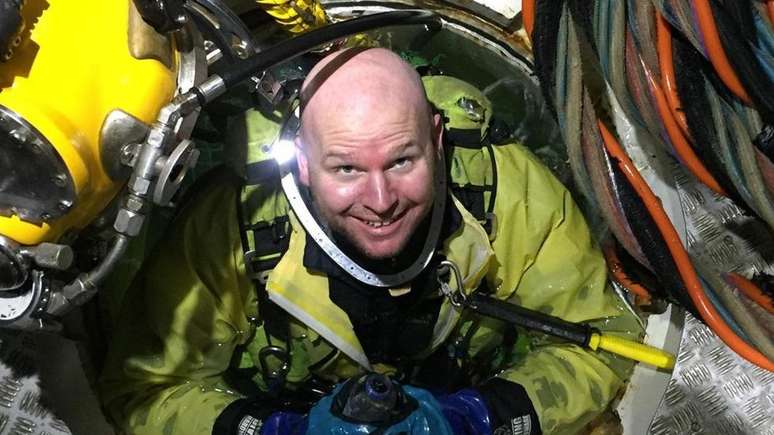 Chris Lemons j&aacute; fazia mergulho de satura&ccedil;&atilde;o havia um ano e meio na &eacute;poca do acidente