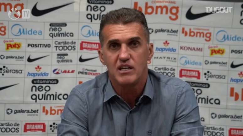 Mancini garante que tem respaldo da diretoria do Corinthians (Foto: Reprodução/Corinthians TV)