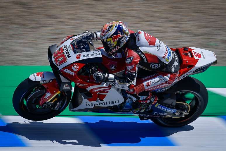 Takaaki Nakagami foi o mais r&aacute;pido nesta manh&atilde; 