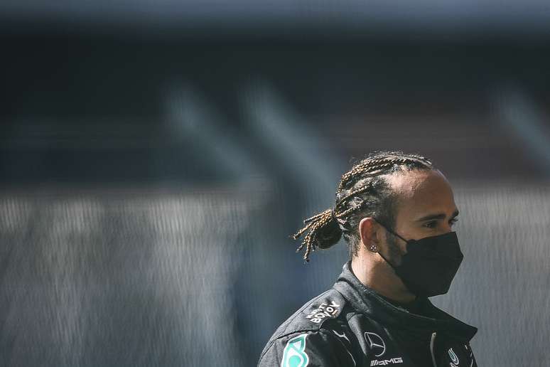 Lewis Hamilton ficou pertinho da pole 100 