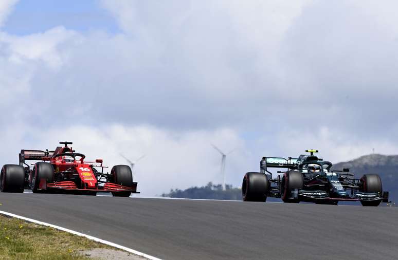 O GP de Portugal deste domingo vai ter o céu nublado como cenário 