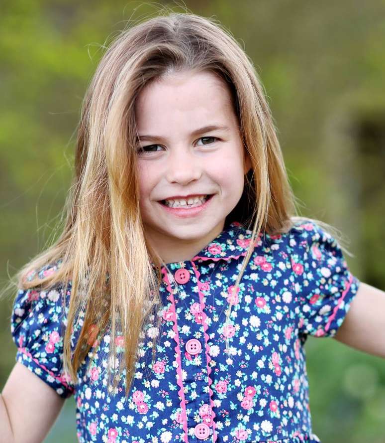 Segunda filha de William e Kate, princesa Charolotte completa 6 anos neste domingo, 2.