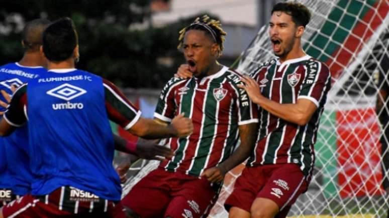 Abel Hernández empatou a partida Foto: MAILSON SANTANA/FLUMINENSE FC