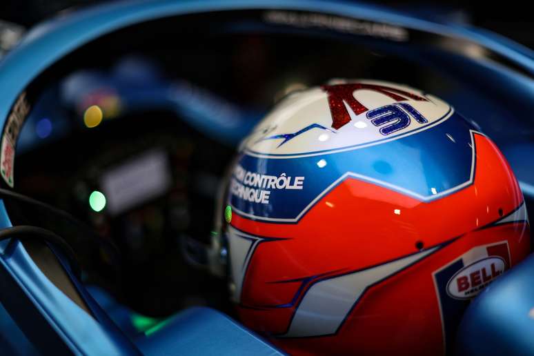 A Alpine de Ocon foi dona das maiores velocidades em Portugal 