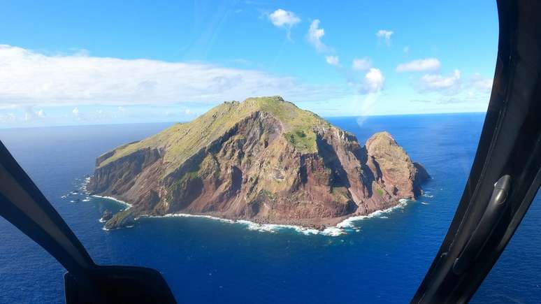 Vista aérea de Redonda em 2017