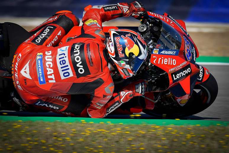 Jack Miller venceu pela primeira vez como piloto de f&aacute;brica da Ducati 