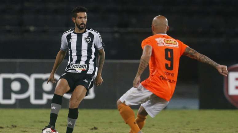 Depois do segundo tempo, o Alvinegro pouco apresentou dentro de campo (Foto: Vitor Silva/Botafogo)