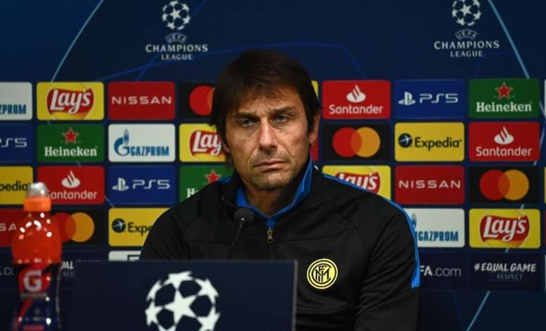 Conte conquistou título com a Inter de Milão no último final de semana (Foto: Divulgação / Site oficial da Inter de Milão)