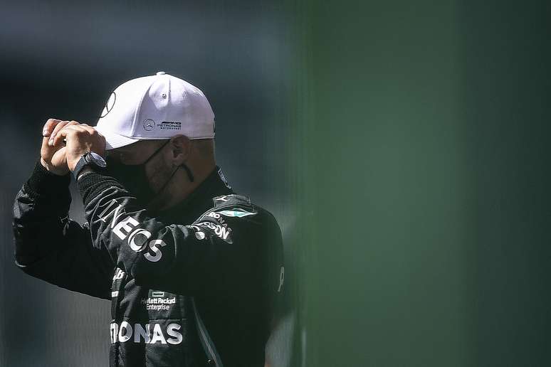 Valtteri Bottas sofreu um problema no sensor do carro da Mercedes no GP de Portugal 