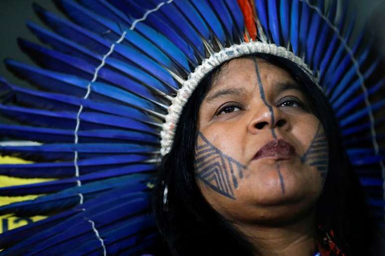 Líder indígena Sônia Guajajara
18/02/2020
REUTERS/Adriano Machado