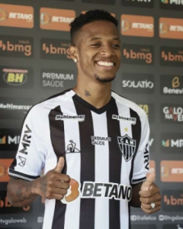 Tchê Tchê está em busca do erro zero jogando pelo Galo-(Pedro Souza/Atlético-MG)