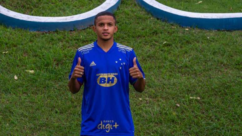 Paulinho é mais uma aposta do Cruzeiro em jovens que estão no último ano de base-(Rodolfo Rodrigues/Cruzeiro)