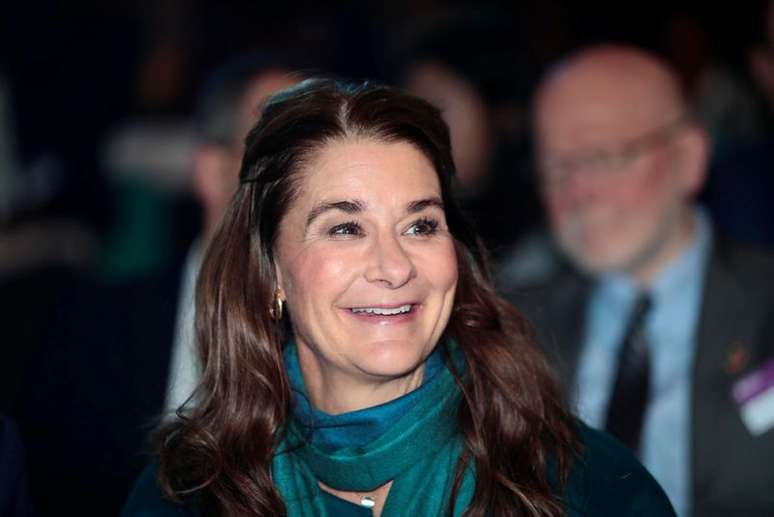 Melinda Gates durante evento em Oslo
06/11/2018 Lise Aserud/NTB Scanpix/via REUTERS 