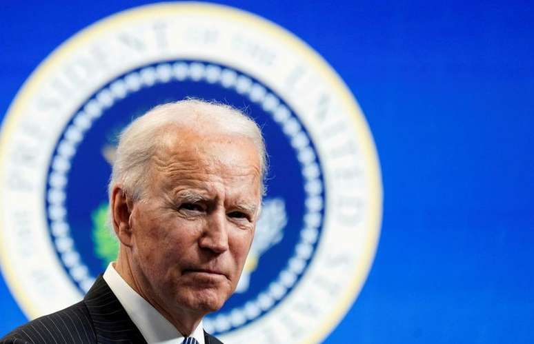 Presidente Joe Biden discursa na Casa Branca, em Washington (EUA)
25/01/2021 REUTERS/Kevin Lamarque