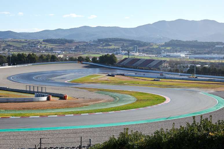 A nova curva 10 do Circuito da Catalunha 