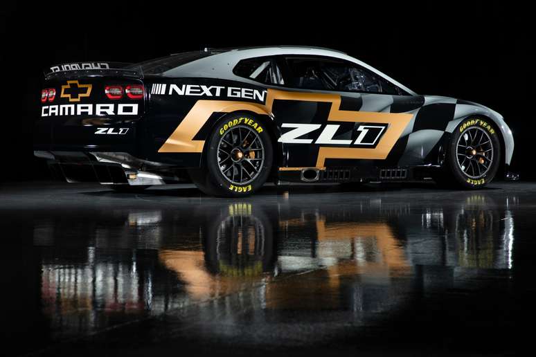 O novo Camaro, da Chevrolet, na Nascar 2022 