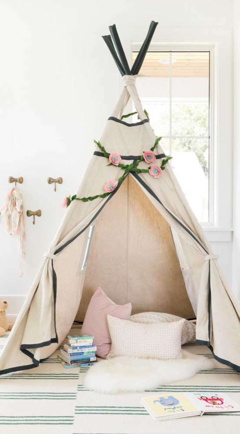 1. Como fazer cabana em casa &ndash; Foto Pinterest