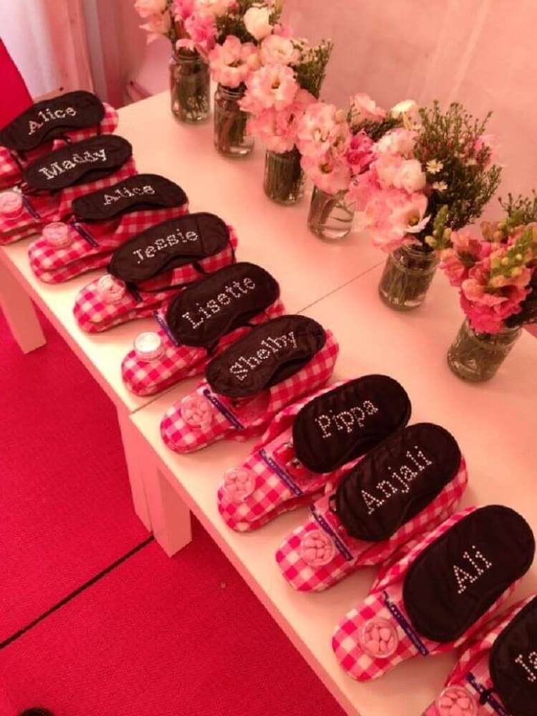 40. Ideias de lembrancinhas para festa do pijama