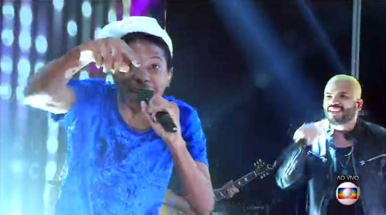 Final do BBB 21 contou com apresenta&ccedil;&atilde;o do rapper Projota com Lucas