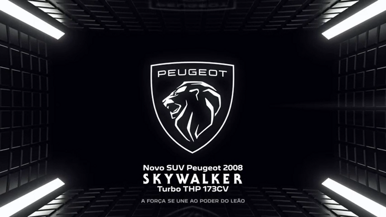 Teaser do Peugeot 2008 Skywalker.