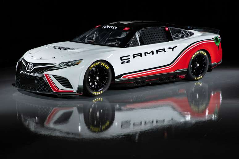 O novo Camry, da Toyota, na Nascar 2022 