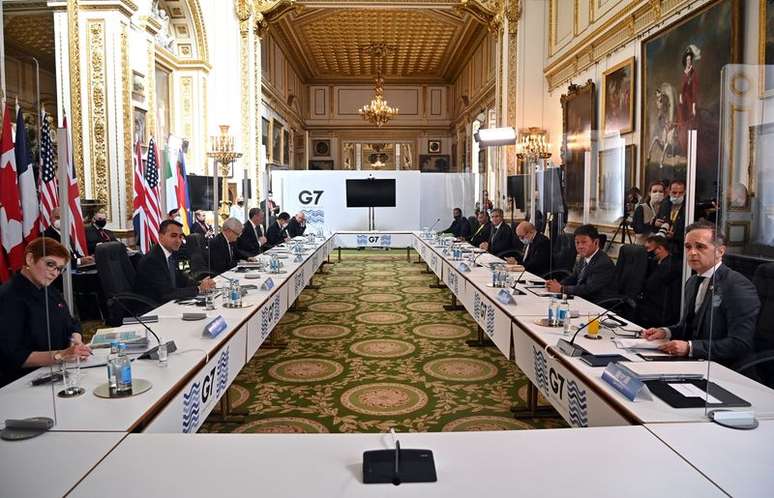 Reunião de ministros das Relações Exteriores do G7 em Londres
05/05/2021
Ben Stansall/Pool via REUTERS
