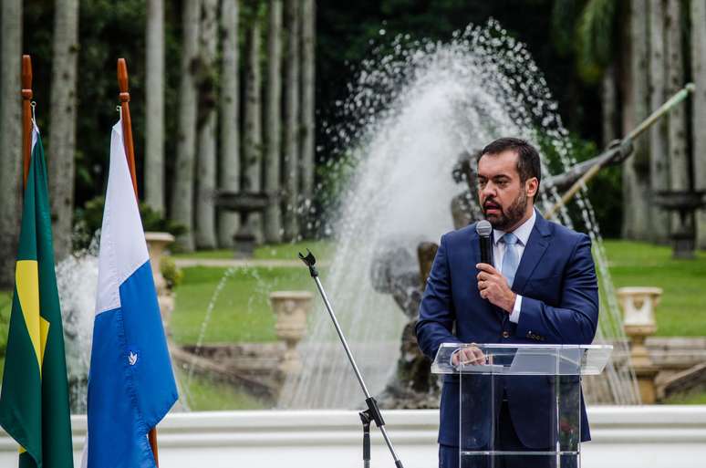 Governador do Rio, Claudio Castro recebe visita de Bolsonaro