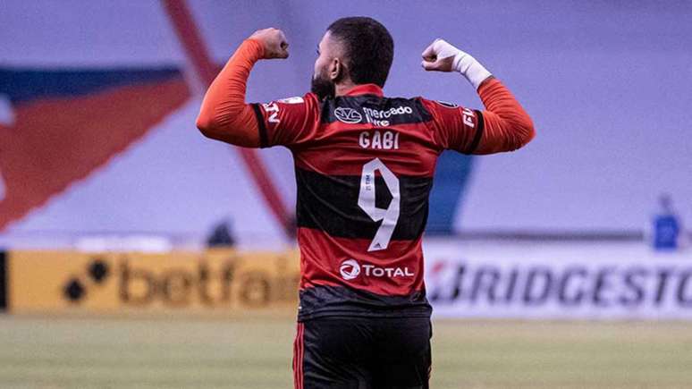 Gabigol passa a ter 16 gols pelo Flamengo em Libertadores (Foto: Alexandre Vidal/Flamengo)