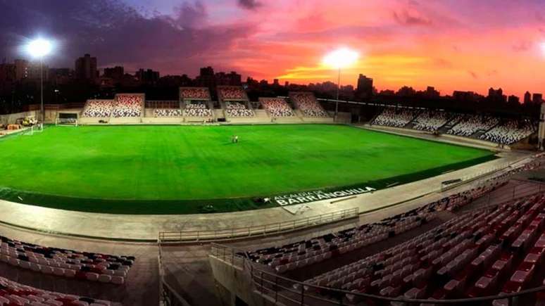 A partida seria disputada no Estádio Romelio Martínez, em Barranquilla (Foto: Divulgação)