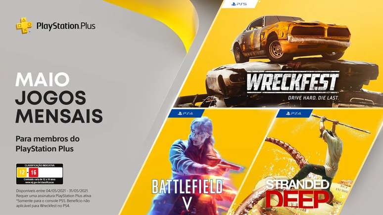 PlayStation revela os jogos gratuitos da PS Plus de novembro