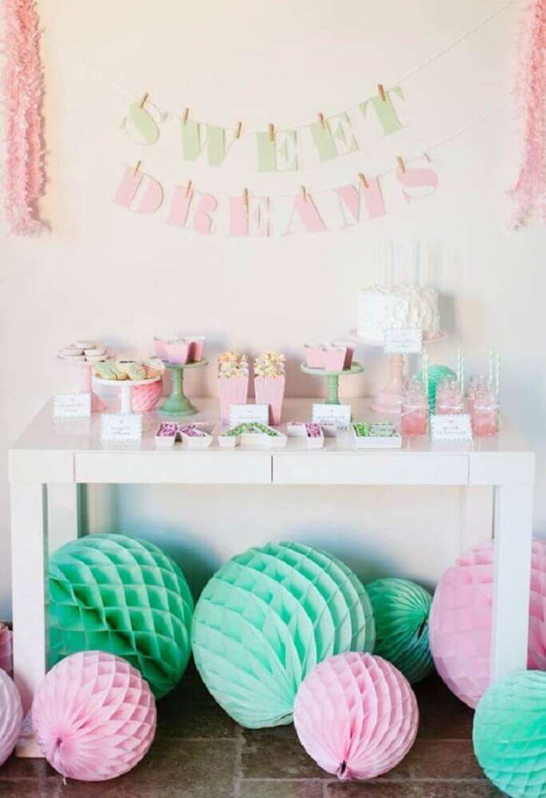 8. Ideias de decoração para festa do pijama