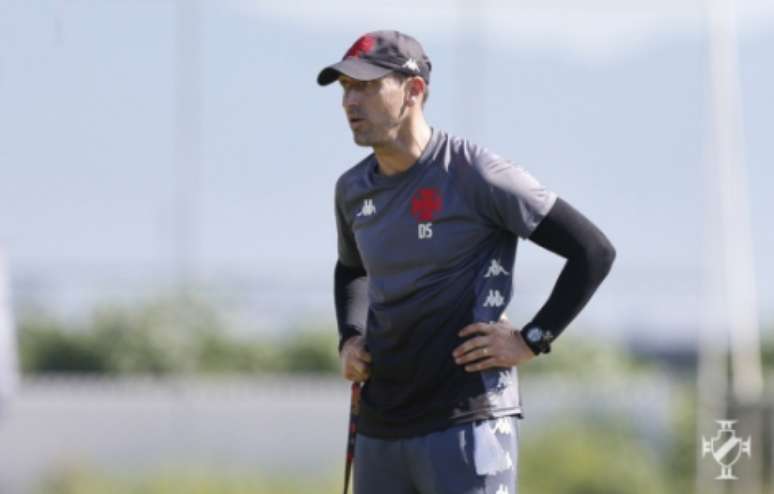 Técnico Diogo Siston da equipe sub-20 do Vasco (Rafael Ribeiro/Vasco)