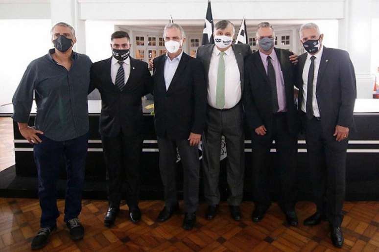 Vice-presidentes do Botafogo (Foto: Divulgação)