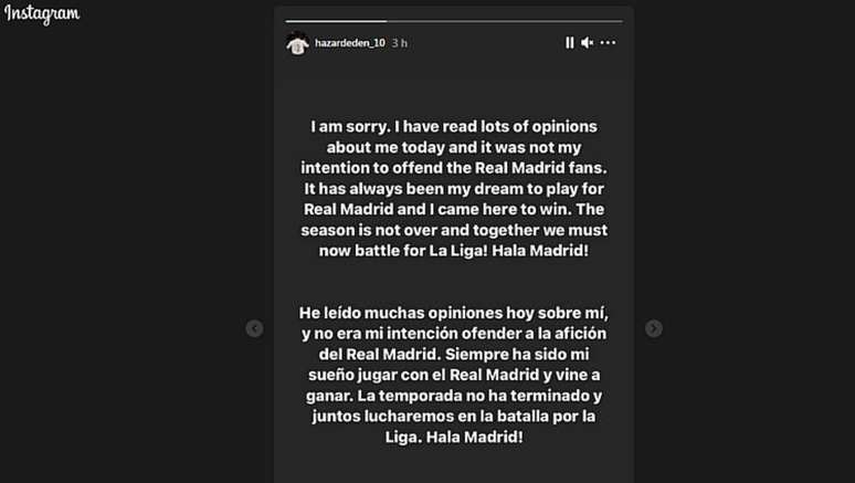 Hazard se desculpa por rir com atletas do Chelsea após eliminação do Real Madrid