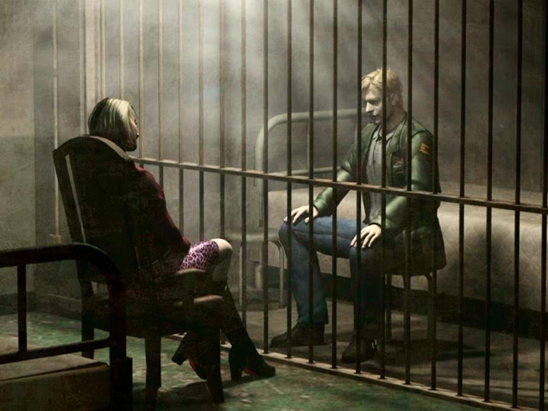 James e Maria em Silent Hill 2.