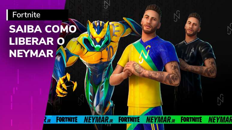 Como jogar com Neymar no Fortnite