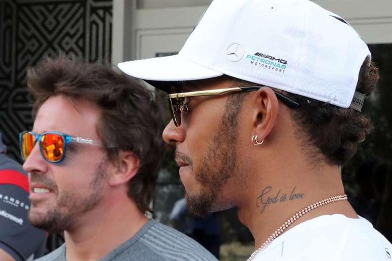 Hamilton e Alonso são velhos conhecidos de Fórmula 1