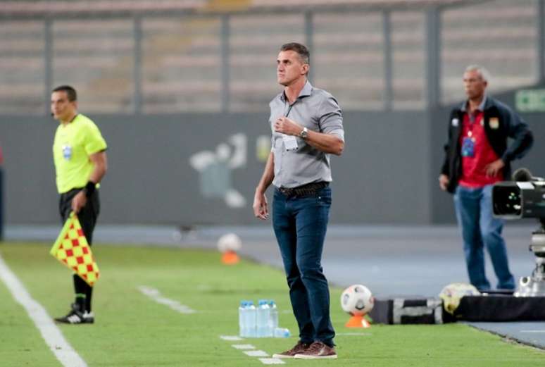 Vagner Mancini lamentou não ter aumentado saldo de gols em Lima (Foto: Rodrigo Coca/Ag. Corinthians)