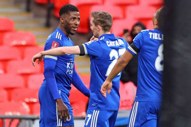 O Leicester abre a rodada do Inglês em partida contra o Newcastle, em casa (Foto: RICHARD HEATHCOTE / POOL / AFP)