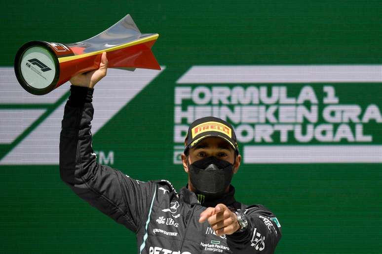 Lewis Hamilton conquistou a segunda vitória na temporada 2021 da F1 