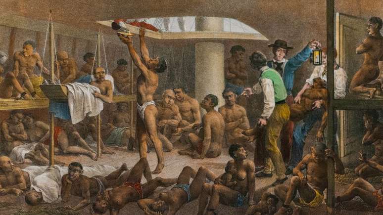 O tr&aacute;fico de africanos foi proibido no Brasil em 1831, mas o contrabando continuou por v&aacute;rias d&eacute;cadas