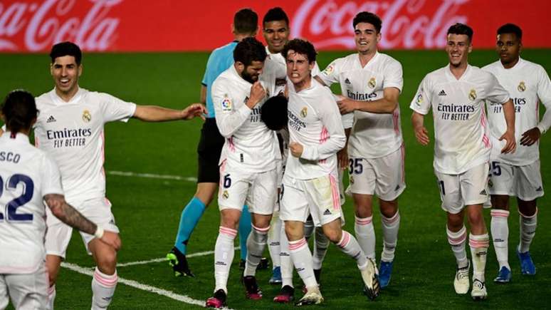 Real Madrid está pressionado por vitória após eliminação na Champions League (JAVIER SORIANO / AFP)
