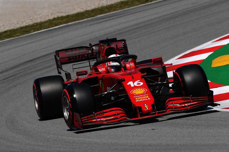Leclerc conquistou a quarta posição no GP da Espanha 