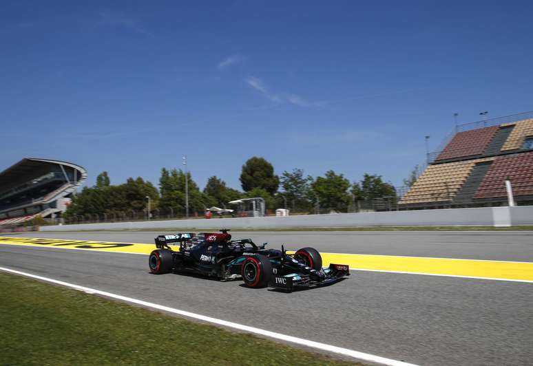 Lewis Hamilton venceu o GP da Espanha deste domingo 