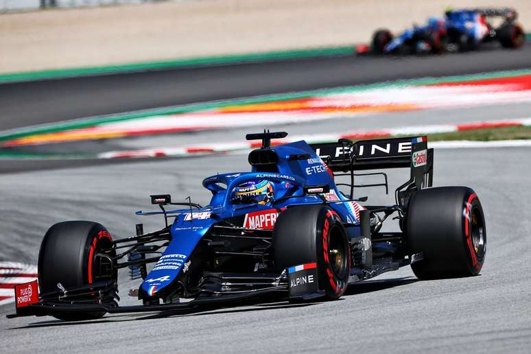 Alonso foi o 17º colocado do GP da Espanha 