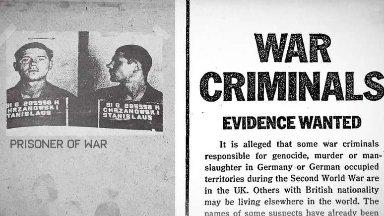 Na década de 1980, o governo britânico pediu informações sobre possíveis criminosos de guerra escondidos no Reino Unido