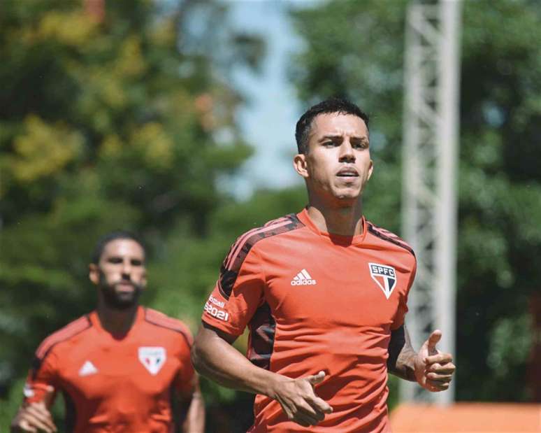 Igor Vinícius recebeu elogios de Hernán Crespo (Foto: Divulgação/São Paulo)